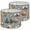 Color 2, variant on Linen Drum Lamp Shades Vintage Floral Soft Beige Brown Tones 13" x 13" x 10" Lampshade for Table Lamps Floor Lamps Lamp Shade Replacement Easy Assembly Required