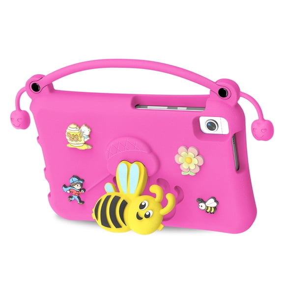 Tablet Protective Case Shockproof Tablet Case Cute Bee Stand EVA Foam Protective Cover with Handle for Kids Tab A9 Plus A11 Plus 11 Inch Tablets Durable Lightweight Washable