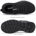 thumbnail image 3 of Rumpra Women Step-In Slip On Walking Sneakers, Hands-Free No-Bend Design, Breathable Knit Lightweight Shoes, Cushioned EVA Non-Slip Outsole for Work & Daily Wear, 3 of 7