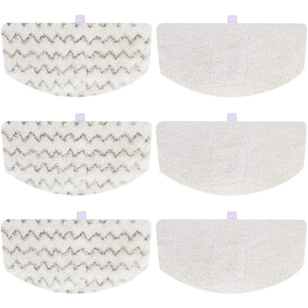 6 Pack Steam Mop Pads Compatible with Bissell PowerFresh 1806 1940 1544