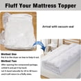 thumbnail image 5 of King Size Mattress Topper - 1000GSM Extra Thick Black Mattress Pad - Soft Mattress Protector Firm Bed Topper Pillow Top with 8-21 Inch Deep Pocket Ultra Soft & Supportive, 5 of 5