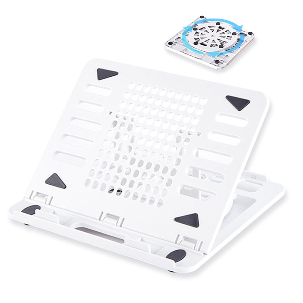 Ergonomic Notebook Stand Portable Foldable Laptop Phone Holder with Heat-Vent to Elevate Laptop 11-17inch 360° Rotating