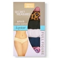 thumbnail image 2 of Secret Treasures Women's Plus Cotton Fashion Hipster Panties, 6 Pack, 2 of 2