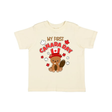

Inktastic My First Canada Day Gift Toddler Boy or Toddler Girl T-Shirt