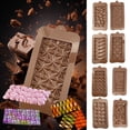 thumbnail image 1 of Molde de chocolatinas de silicona para caramelos Barritas de proteína y barritas energéticas y ceras derretidos, 1 of 8