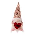 thumbnail image 2 of Valentines Day Gnomes Doll, Valentine Gnome Decor for Home, Handmade Swedish Tomte Gnomes Plush Ornaments Valentine's Day Mother Day Party Supplies, 2 of 8
