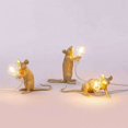 thumbnail image 1 of Moderno lindo LED resina Anima escritorio luces ratón mesita de noche regalo lámpara de mesa oso de fresa Hogar, 1 of 5