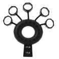 thumbnail image 2 of Ejercitador Extensor De Dedos Pinza de dedo para aumentar la fuerza de la flexión y extensión de los dedos, color negro, 2 of 8