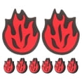 thumbnail image 1 of LOLIPPYY 8Pcs Durable Silicone Tennis Dampeners Red for Racket Vibration and Shock Absorption, 1 of 8