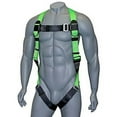 thumbnail image 6 of AFP Universal Full-Body Fall Protection Safety Harness with Dorsal D-Ring and Mating Buckle (Green), 6 of 6