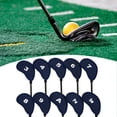 thumbnail image 4 of ROZYARD 10Pcs Golfs Club Head Cover Putter Protector Protective Golfs Iron Headcover, 4 of 13