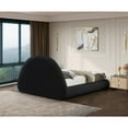 thumbnail image 5 of Meridian Furniture Rudy Black Teddy Fabric King Bed, 5 of 11
