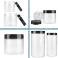 thumbnail image 3 of Plastic Jars 8 Pcs. Storage Jar. Plastic Storage Container Grain Storage, 3 of 5