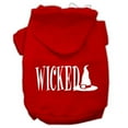 thumbnail image 1 of Wicked Screen Print Pet Hoodies Red Size L (14), 1 of 1