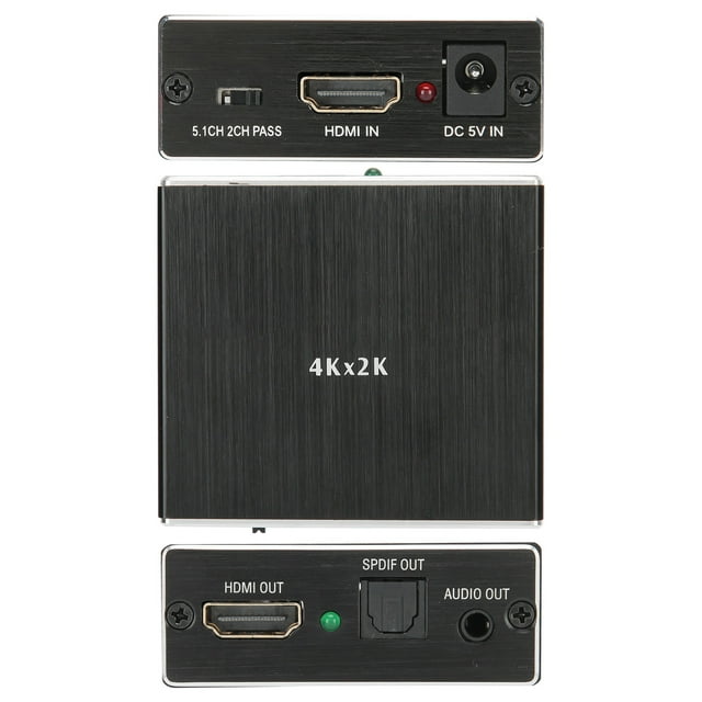 Extractor ANGGREK 4K X 2K PASS 2CH 51CH video 3D negro