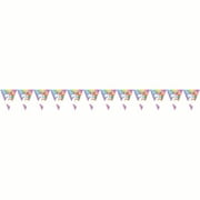Way to Celebrate! Party Unicorn Banner, 7.5in x 12ft, 1ct