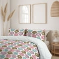 thumbnail image 2 of Ambesonne Donuts Down Alternative Quilt Comforter, Circular Motifs Art Funny, Twin, Multicolor, 2 of 5