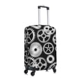 thumbnail image 3 of Daiia Metallic Gears Luggage Cover, Thickened Washable Travel Luggage Covers, Elastic Unique Baggage Covers for 18-20 inch Luggage-Medium, 3 of 9