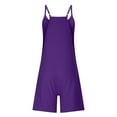 thumbnail image 5 of Tnhcen Women's Sleeveless Short Romper Stretch Summer Jumpsuit with Pockets Casual Loose Fit Sporty Outfit S-2XL Multiple Colors Available, 5 of 7