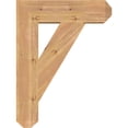thumbnail image 3 of Ekena Millwork 5 1/2"W x 24"D x 32"H Traditional Craftsman Smooth Bracket, Western Red Cedar, 3 of 13