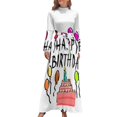 thumbnail image 1 of ¡Feliz cumpleaños! Vestido largo Vestido de verano Vestido diario Vestido de fiesta Noche, 1 of 4