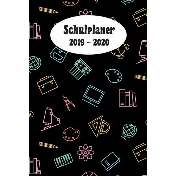 Schulplaner 2019 - 2020: Coole Muster das hausaufgabenheft 2019 - 2020 für das neue schuljahr; mit kalender, stundenplan für jedes semester, wochenplaner, kontaktliste und geburtstags termine, meine z