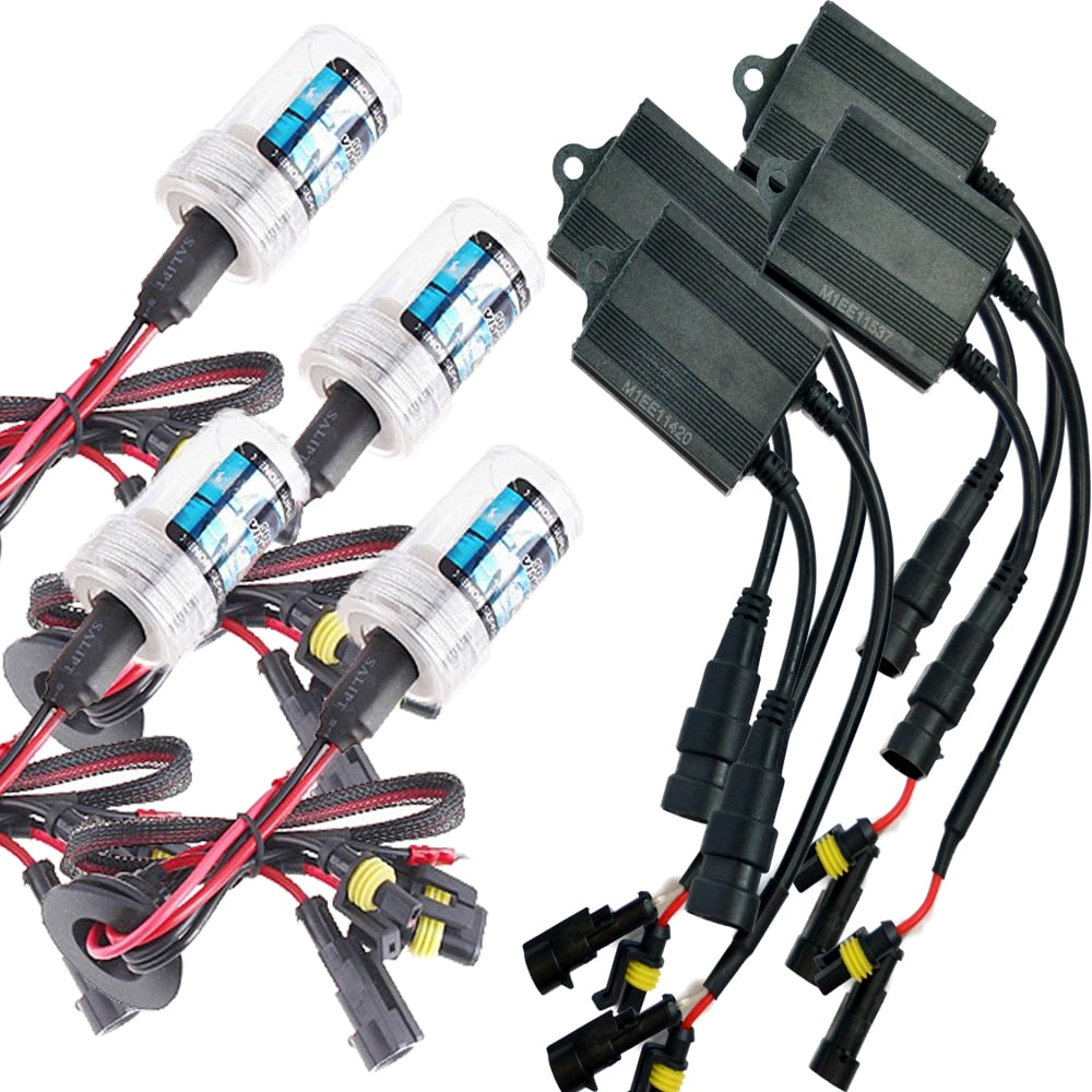 Yamaha R1 Led Conversion Sixty61 HID Headlight Quad Conversion Kit for Yamaha YZF R1 2004-2008 ...