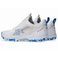 thumbnail image 4 of ASICS PRESTIGELYTE 5 OC 1043A021 101 White Electric Blue Tennis Shoes, 4 of 6