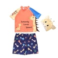 thumbnail image 5 of MuXiKeJi Clothes Toddler Boys Size 2t Graphic Print Swimwear Boys 2 Piece Swimsuit Bathing Suits for Boys, 5 of 8