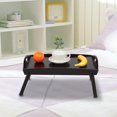 thumbnail image 1 of SalonMore Bamboo Bed Tray Folding Breakfast Tray-Laptop Desk,Bed Table,Serving Tray with Legs Great for Dinner by The TV | Sofa|Lap Drawing Table|Eating Tray, 1 of 6