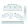 thumbnail image 1 of Deportes-zapatos tema pastelería fondant Stamper moldes para hornear herramientas de decoración de pasteles Feliz Sencillez, 1 of 5