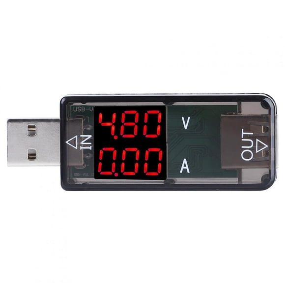 3.2-10V 0-3A QC2.0/QC3.0 SMAT Technology USB 2.0 Multimeter Tester, USB Watt Meter, Digital Current Testing Power Measuring For Voltage Detecting