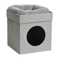 thumbnail image 3 of Casa para gatos, cueva cubierta para gatos, liviana, ahorradora de espacio, transpirable, nido para gatos, condominio para gatos para el interior del, 3 of 8
