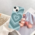 thumbnail image 2 of Blue Hearts Case Compatible with iPhone 13,Aesthetic Art Design TPU Bumper Bumper Cover Case, 2 of 6