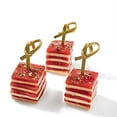 thumbnail image 4 of 100 Uds. Tenedores de bambú desechables prácticos para fiesta Buffet palitos de fruta postres decoración de cóctel suministros para fiesta de boda 12cm, 4 of 4