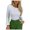 White, variant on Vedolay Womens Sweaters Women's Sweaters 2023 Fall Winter Long Sleeve Casual Pullover Loose Tops,Blue XL
