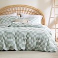 thumbnail image 1 of Muslin Cotton Duvet Cover King Size - Ultra-Soft, Breathable & Lightweight -, 1 of 9
