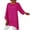 006_Pink, variant on Wiueurtly Long Sleeve Shirts for Women Plus Size Irregular Hem Baggy Blouse Shirt Ladies Summer Tunic Tops T Shirts Black