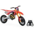 thumbnail image 4 of Supercross, Authentic Justin Brayton 1:10 Scale Collector Die-Cast Motorcycle Replica with Display Stand, 4 of 7