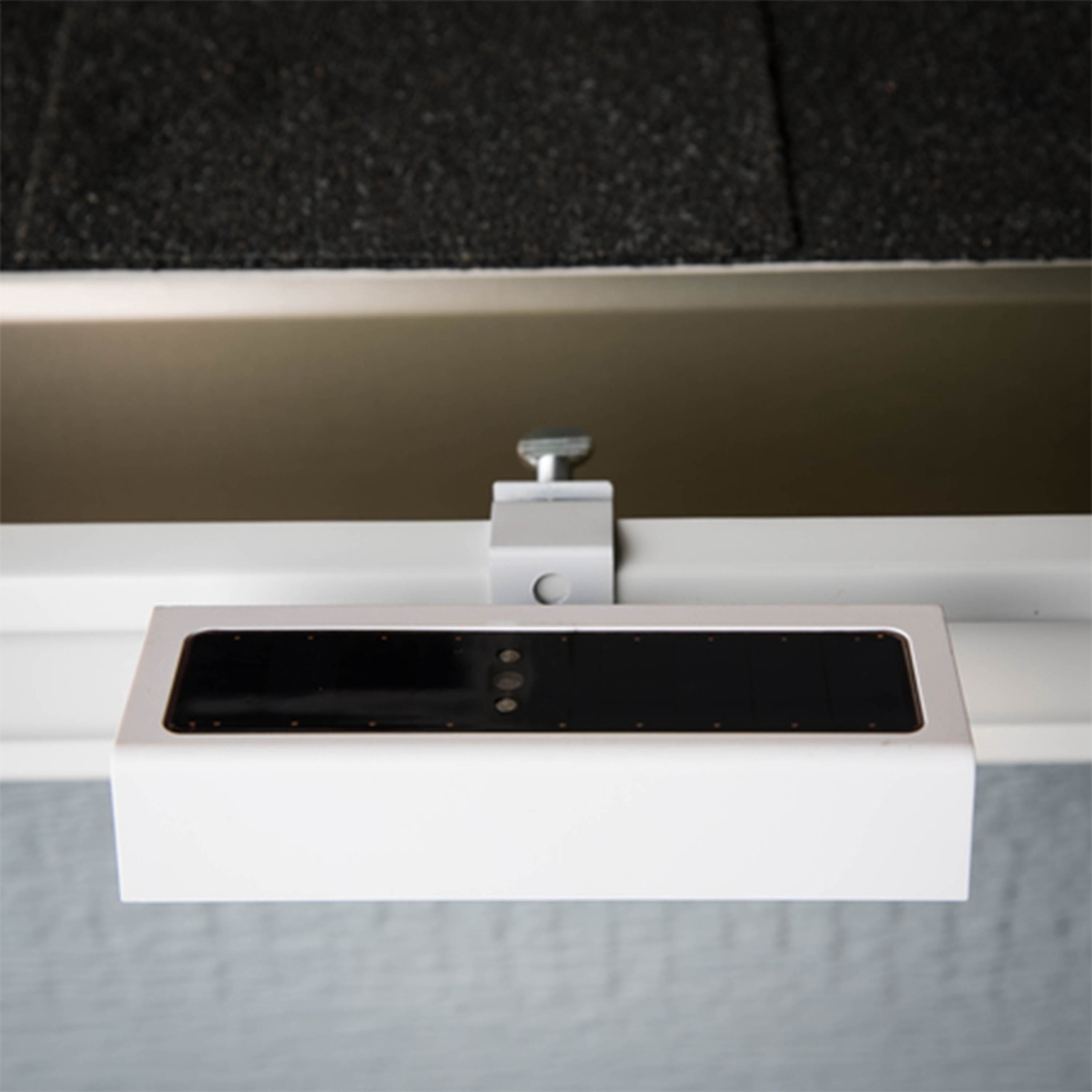 Better Homes & Gardens 20 Lumen Solar Powered LED Outdoor Landscape Plastic Gutter Light, White