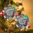 thumbnail image 5 of Personalized Mechanic Tools Flat Ornaments, Custom Mica Flat Plastic Mechanic Ornaments for Christmas Tree, Mechanic Worker Lover, Gift Ornament Christmas Tree Hanging Pine Decorations (Option 1) -, 5 of 5
