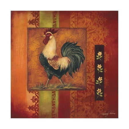 - Murano Rooster II Print Wall Art By Kimberly Poloson