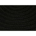 thumbnail image 2 of Colonial Mills 7' Black Modern Casual Braided Rug, 2 of 2