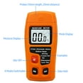 thumbnail image 4 of Digital Wood Meter Pin Type Lcd Rétro-Éclairé Portable Testeur de Bois 4 Modes Commutables avec 9V 6F22 Batterie pour Bois de Chauffage Matériau de Construction, 4 of 7