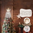 thumbnail image 4 of Christmas Tree Topper Angel,10 inch Cute Angel Treetop Christmas Decorations, 4 of 5