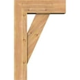 thumbnail image 3 of Ekena Millwork 7 1/2"W x 22"D x 34"H Traditional Block Smooth Bracket w/ Offset Brace, Western Red Cedar, 3 of 25