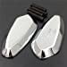 thumbnail image 2 of SMT-Mirror Block Off Base Plates Compatible With 1999-2007 R6 Yzf-R6 Yzfr6 Chrome [B00RNIV35I], 2 of 4