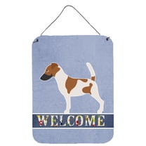 Smooth Fox Terrier Welcome Wall or Door Hanging Prints