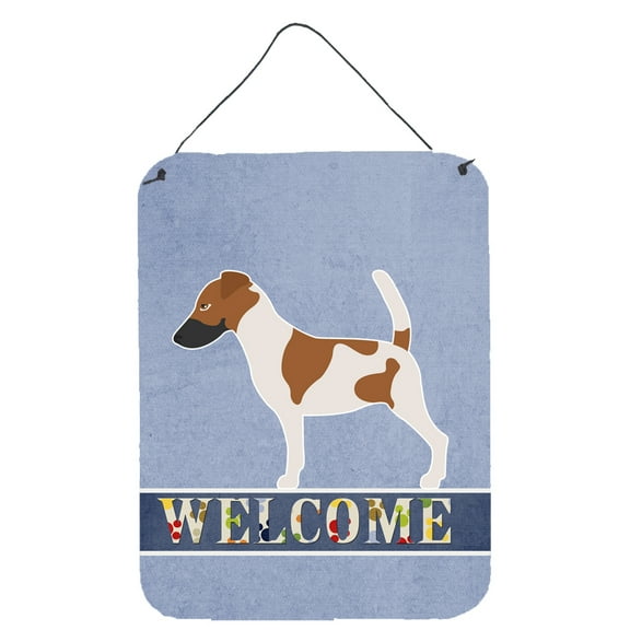 Smooth Fox Terrier Welcome Wall or Door Hanging Prints