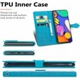 thumbnail image 4 of for Xiaomi Mi 11 Pro 6.81 inch Wallet Case,Mandala Embossing PU Leather Girls Phone Case with Credit Card Holder & Hand Strap Flip Folio Closure Protective Cover for Mi 11 Pro MTL Blue, 4 of 16